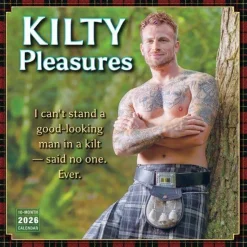2026 Kilty Pleasures Wall Calendar