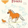 10 Step Drawing: Horses & Ponies: Draw Over 50 Horses and Ponies in 10 Easy Steps