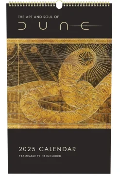 2025 The Art and Soul of Dune Poster Wall Calendar