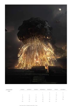 2025 The Art and Soul of Dune Poster Wall Calendar