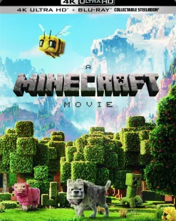A Minecraft Movie Steelbook (Blu-Ray + 4K UHD)