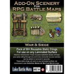 Add-on Scenery for RPG Battle Maps War & Siege