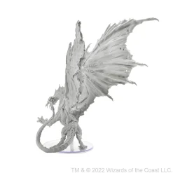 Adult Black Dragon Dungeons & Dragons Nolzurs Marvelous Unpainted Miniature