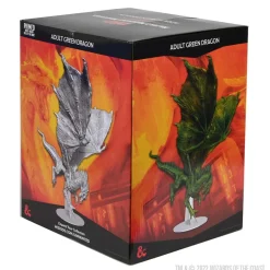Adult Green Dragon Dungeons & Dragons Nolzurs Marvelous Unpainted Miniature
