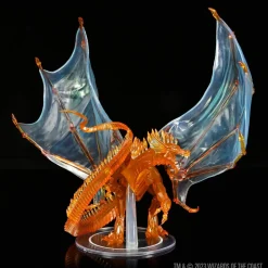 Adult Topaz Dragon Icons of the Realms Premium Painted Miniatures