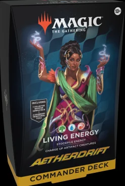 Aetherdrift Living Energy Commander Deck