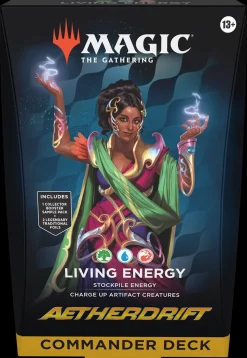 Aetherdrift Living Energy Commander Deck