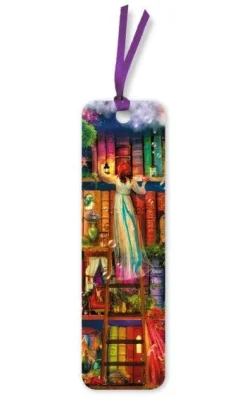 Aimee Stewart: Treasure Hunt Bookshelves Bookmark