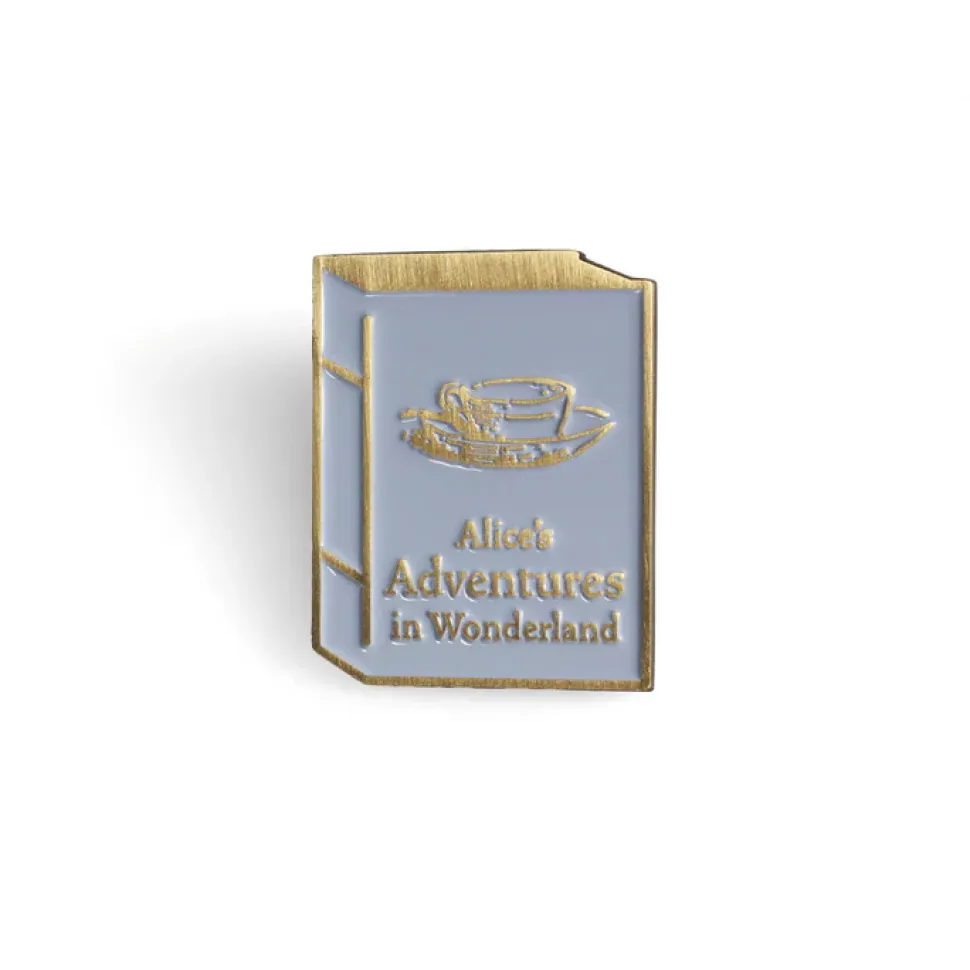 Alice Pulteney Press Enamel Pin Badge