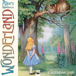 Alice's Adventures in Wonderland Wall Calendar 2026 (Art Calendar)