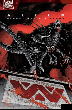 Alien Black White & Blood