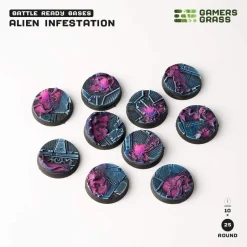 Alien Infestation Bases Round 25 mm (10)