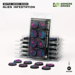 Alien Infestation Bases Round 32 mm (8)
