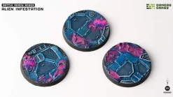 Alien Infestation Bases Round 50 mm (3)