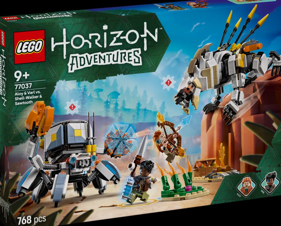 Aloy og Varl mot skallvandrer og sagtann (77037)