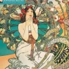 Alphonse Mucha Wall Calendar 2026 (Art Calendar)