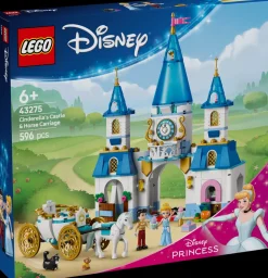 Askepotts slott og hestetrukne vogn (43275)