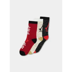 Assassin's Creed Shadows Crew Socks (3 Pack)