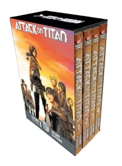 Attack On Titan Season 1 Part 1 Manga Box Set