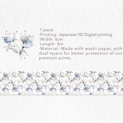 Azalea Bloom Wide Washi Tape