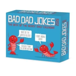 Bad Dad Jokes 2026 Box Calendar