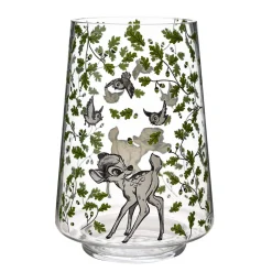 Bambi Forest Friends Glass Vase