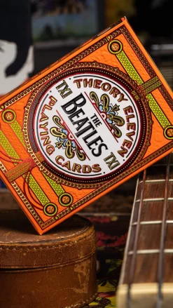 Beatles Orange Deluxe Kortstokk
