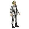 Beetlejuice Black and White Striped Suit Action Figure 18 cm