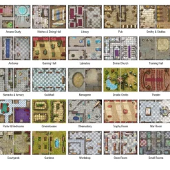 Big Book of Battle Mats Bastions & Strongholds