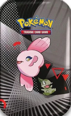 Black Bolt & White Flare Alomomola & Axew Unova Mini Tin