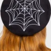 Black Widow Beret Hat