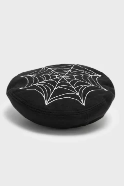 Black Widow Beret Hat