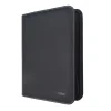 Black Zippered 4-Pocket Toploader PRO-Binder