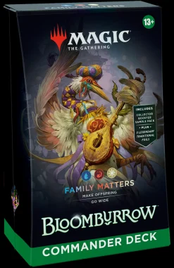 Bloomburrow Family Matters Commander Deck Magic the Gathering
