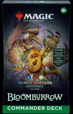Bloomburrow Family Matters Commander Deck Magic the Gathering