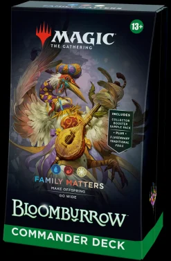 Bloomburrow Family Matters Commander Deck Magic the Gathering