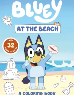 Bluey At the Beach Coloring Book