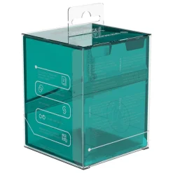 Boulder Deck Case Clear Malachite Standard Size (100+)