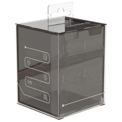 Boulder Deck Case Clear Onyx Standard Size (100+)