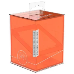 Boulder Deck Case Clear Poppy Topaz Standard Size (100+)