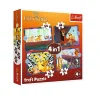 Brave Lion King 4-in-1 Puzzle