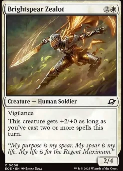 Brightspear Zealot (Enkeltkort)