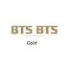 BTS Style Gold Logo Earrings