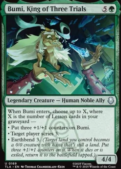 Bumi, King of Three Trials (Enkeltkort)