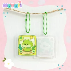 Cactus Shiba Key Ring 5,5x5,5 cm