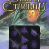 Call of Cthulhu Horror At the Orient Express Poly Black /Purple (7) Terningsett, Call of Cthulhu RPG