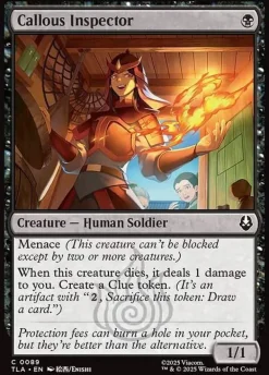 Callous Inspector (Enkeltkort)