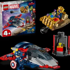 Captain America mot Thanos (76319)