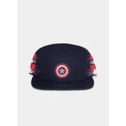 Captain America Shield 6 Panel Cap