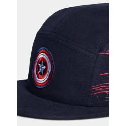 Captain America Shield 6 Panel Cap